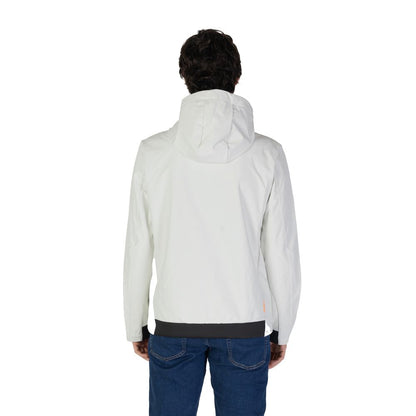 Cream Polyester Jackets & Coat