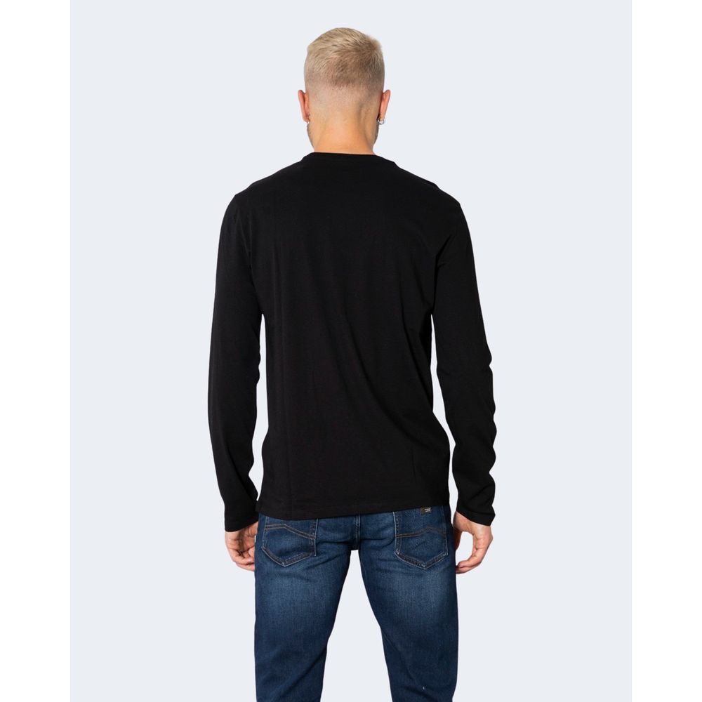 Black Cotton Long Sleeve
