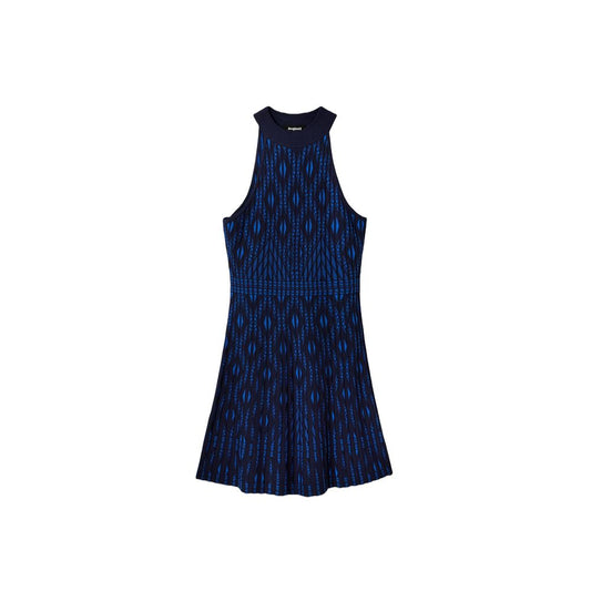 Blue Viscose Short