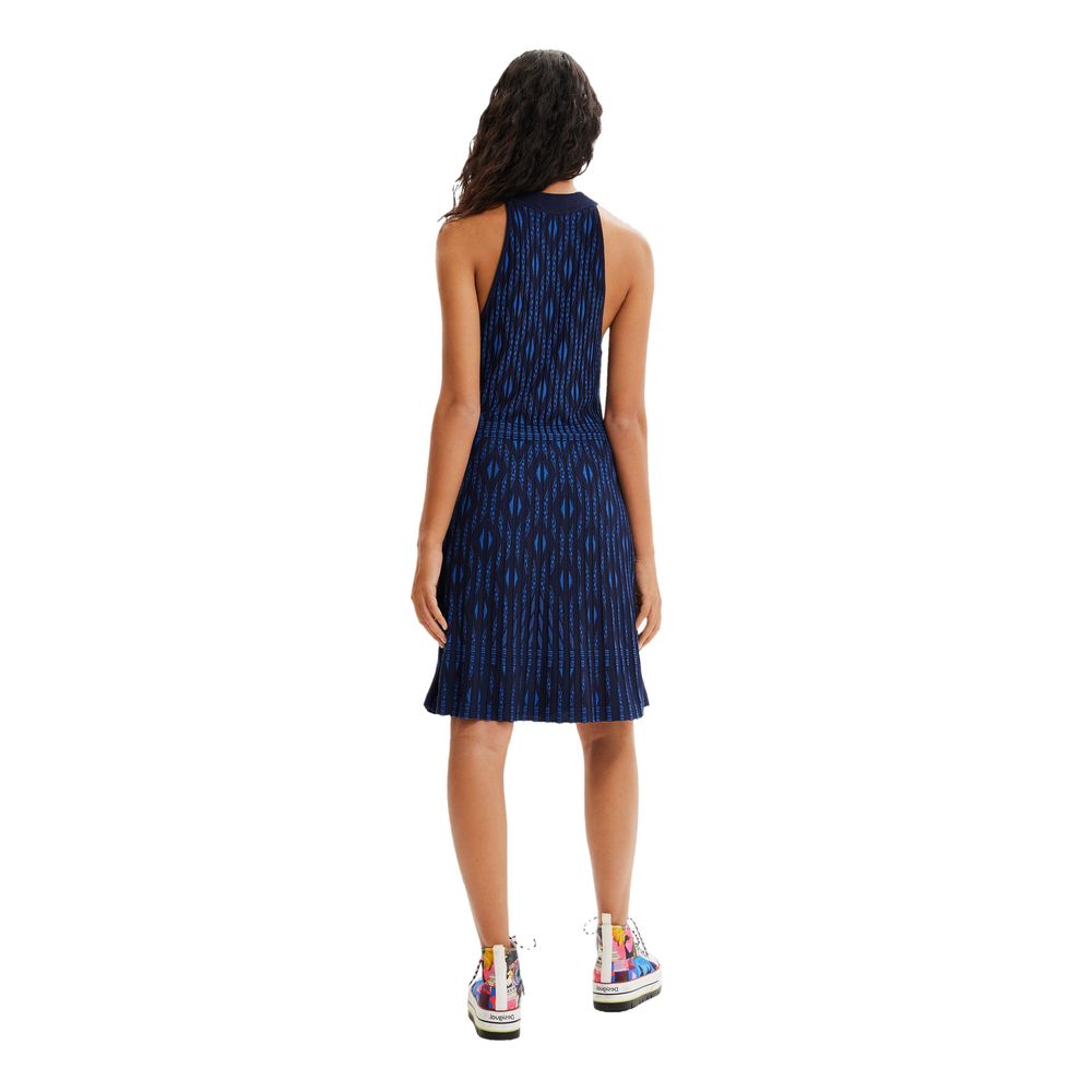 Blue Viscose Short