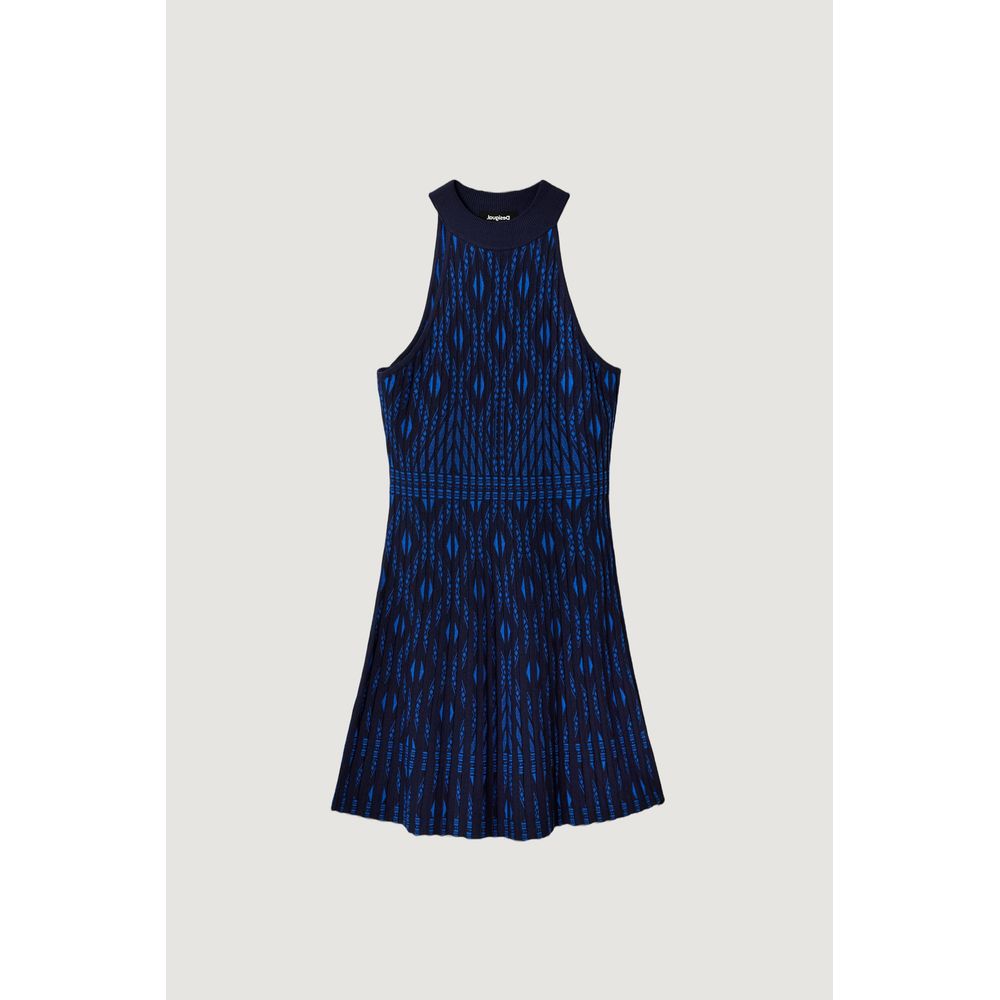 Blue Viscose Short