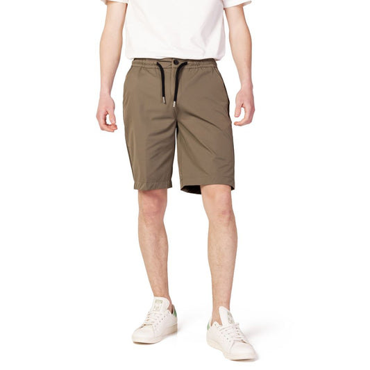 Green Nylon Bermuda