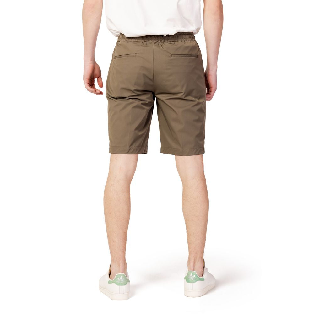 Green Nylon Bermuda