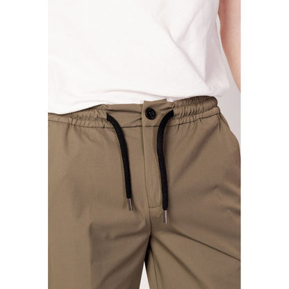 Green Nylon Bermuda