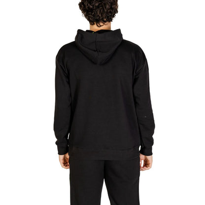 Black Cotton Hoody