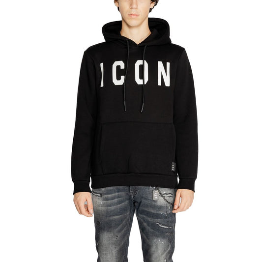 Black And White Cotton Hoody