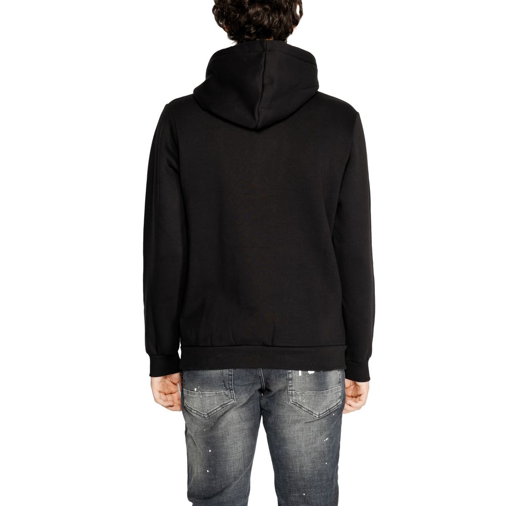 Black And White Cotton Hoody