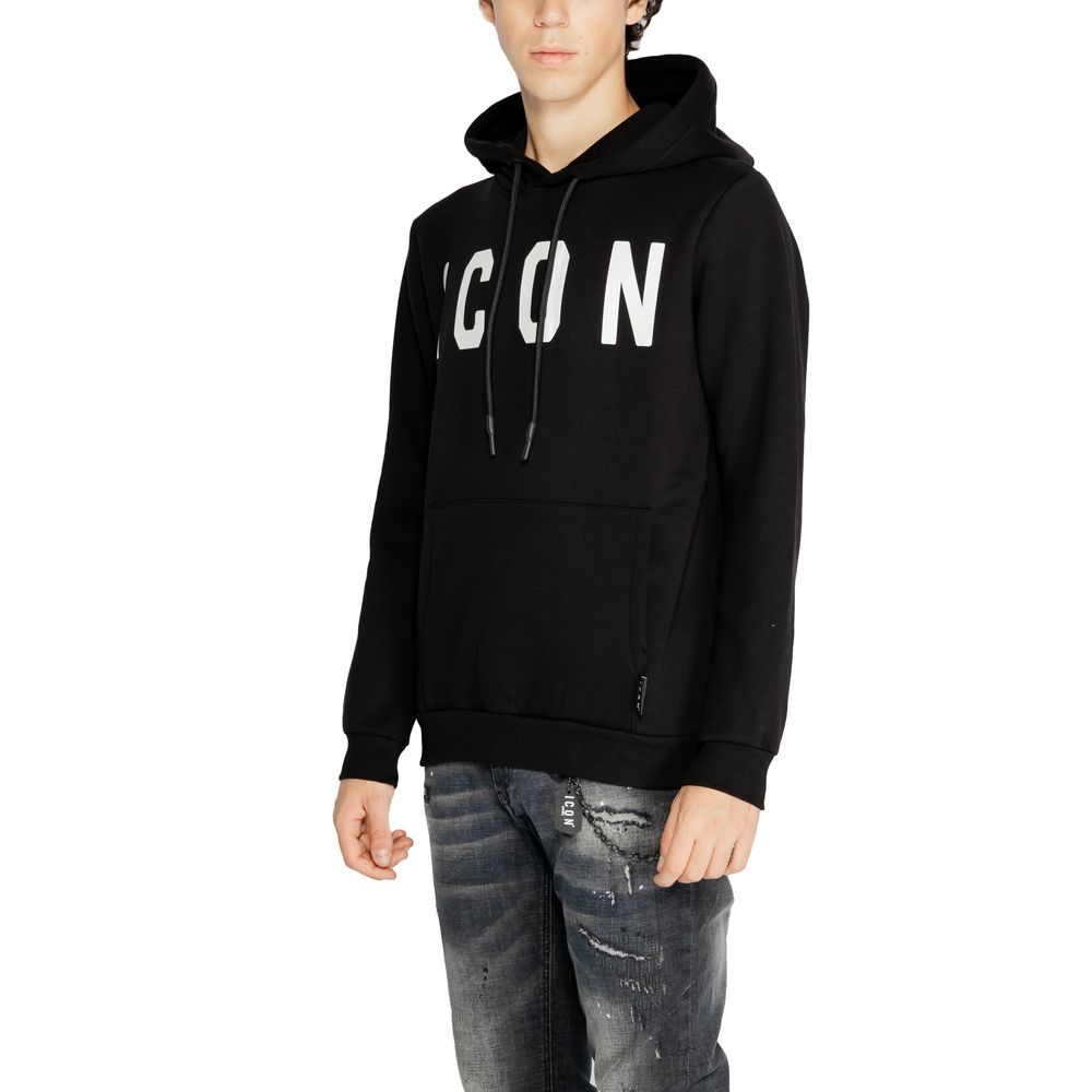Black And White Cotton Hoody