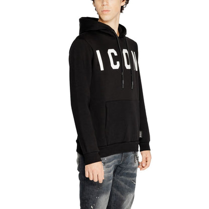 Black And White Cotton Hoody