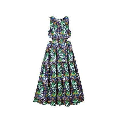 Blue Viscose Long