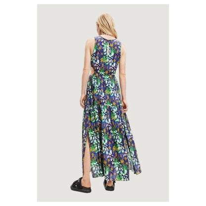 Blue Viscose Long