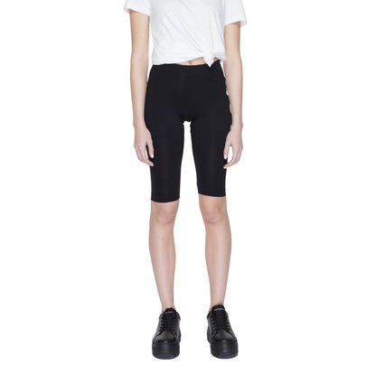 Black Cotton Bermuda