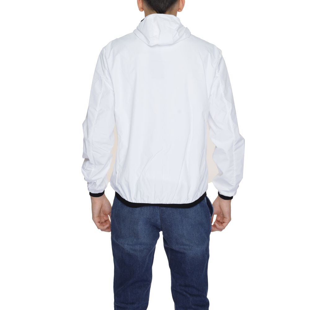White Polyester Jackets & Coat