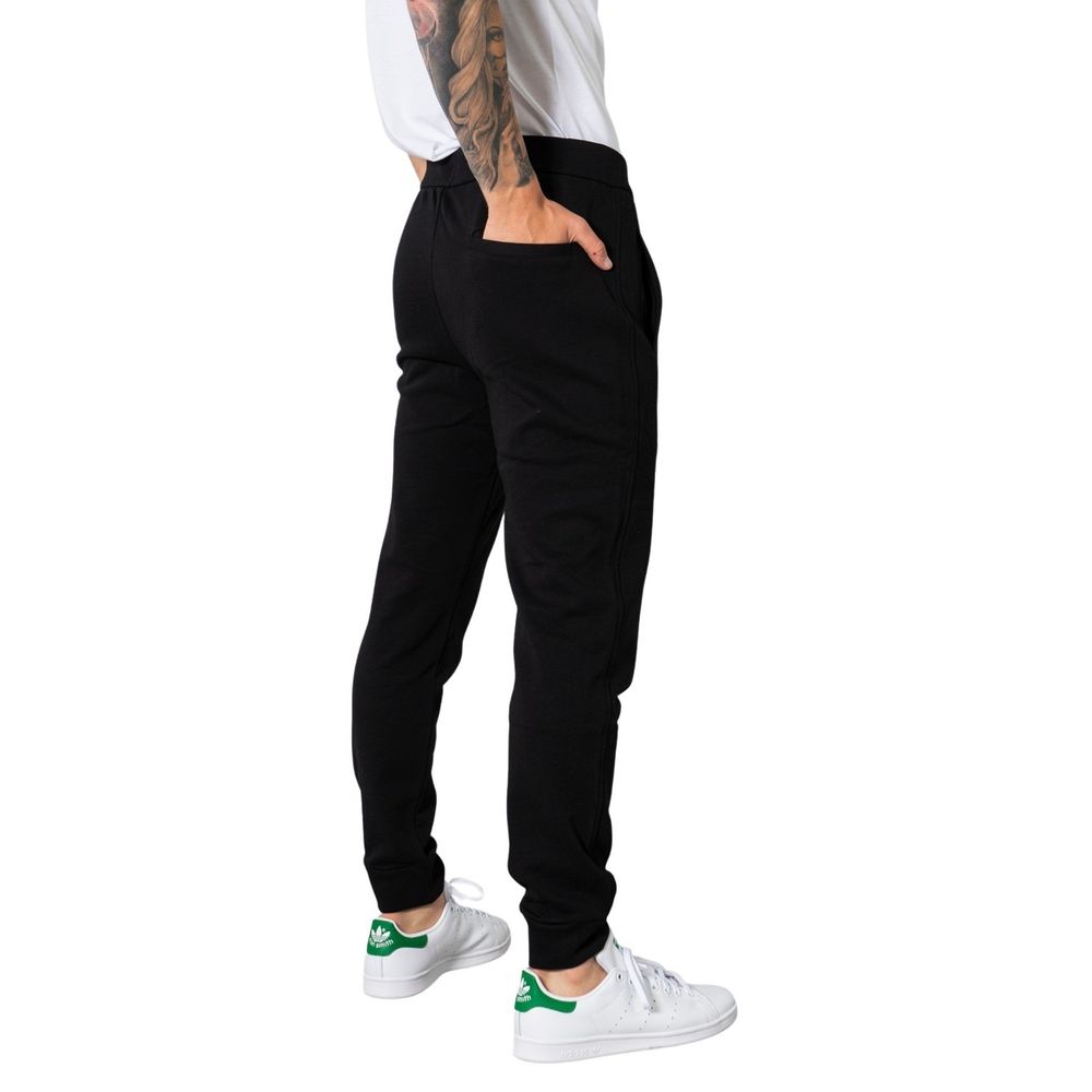 Black Cotton Joggers Workout Pant