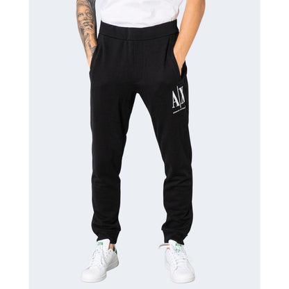 Black Cotton Joggers Workout Pant