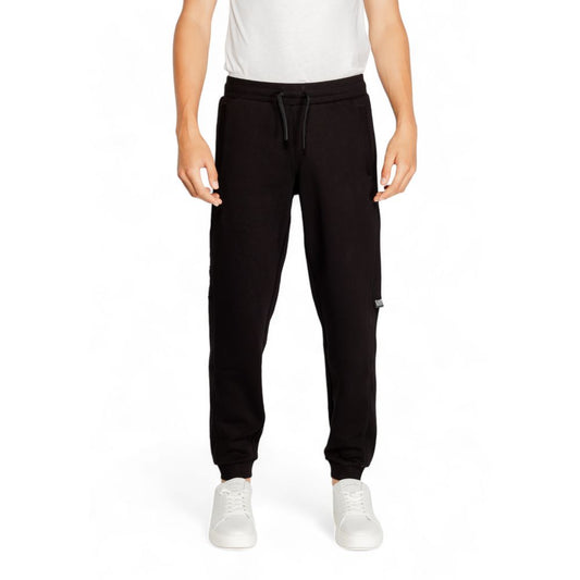 Black Cotton Joggers Workout Pant