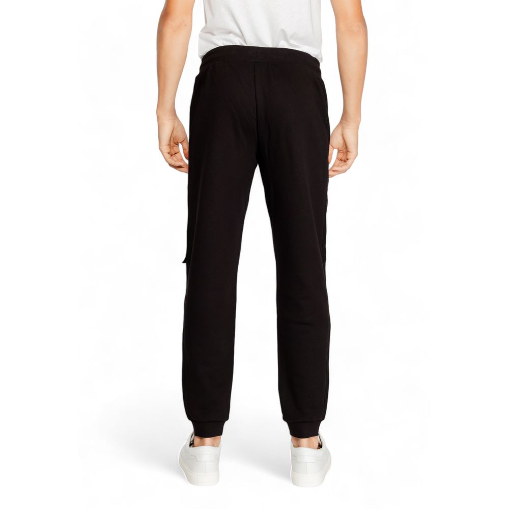 Black Cotton Joggers Workout Pant