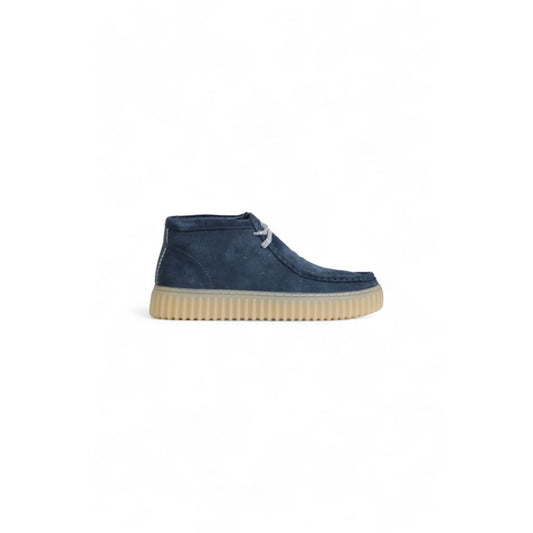 Blue Suede Leather Oxfords And Derby