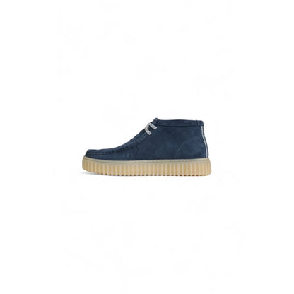 Blue Suede Leather Oxfords And Derby