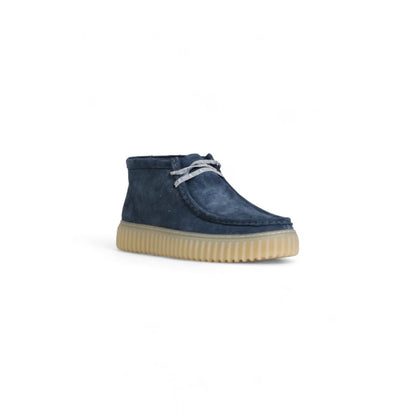 Blue Suede Leather Oxfords And Derby