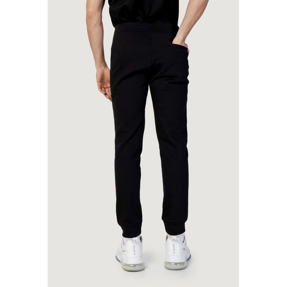 Black Cotton Joggers (Workout Pants)