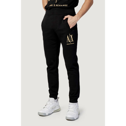 Black Cotton Joggers (Workout Pants)