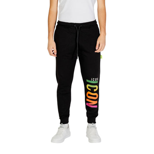 Black Cotton Joggers Workout Pant