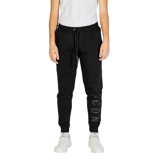 Black Cotton Joggers Workout Pant