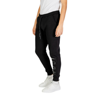 Black Cotton Joggers Workout Pant
