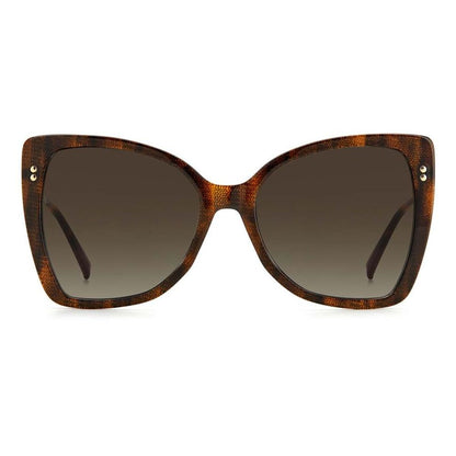 Brown Plastic/Plastic Sunglasses