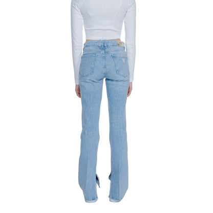 Light Blue Cotton Mom Jean