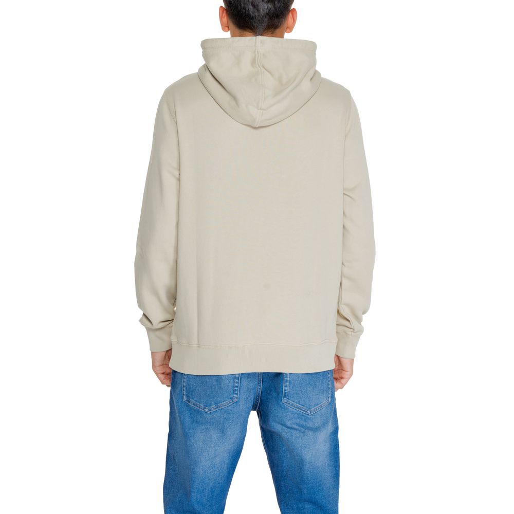Beige Recycled Cotton Hoody