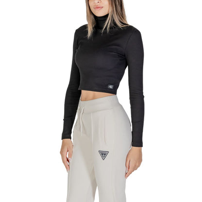 Black Cotton Long Sleeve