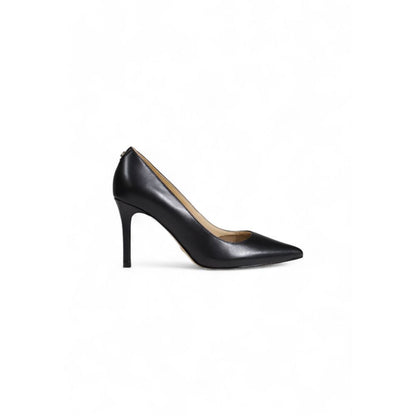 Black Leather High Heel