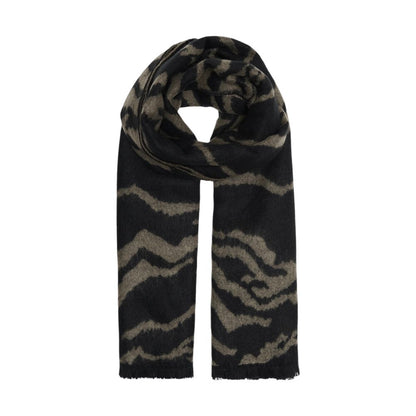 Beige Marabou Scarf
