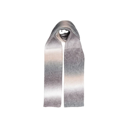 Gray Marabou Scarf