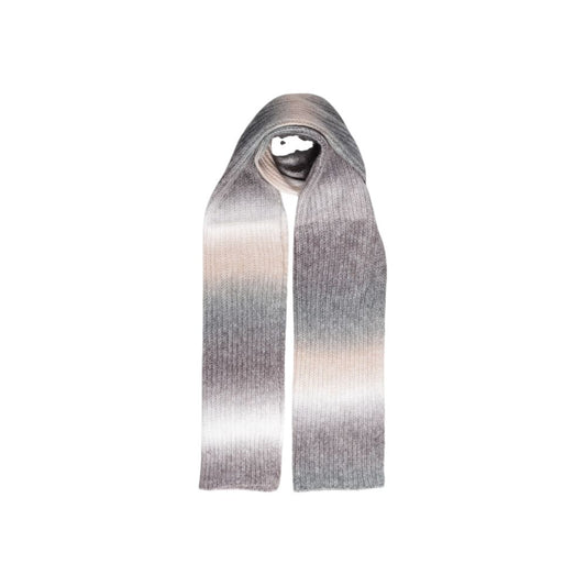 Gray Marabou Scarf
