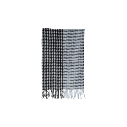 Blue Recycled Polyester Scarf
