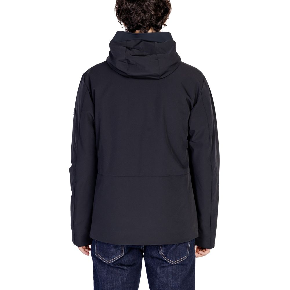 Black Polyamide Jackets & Coat
