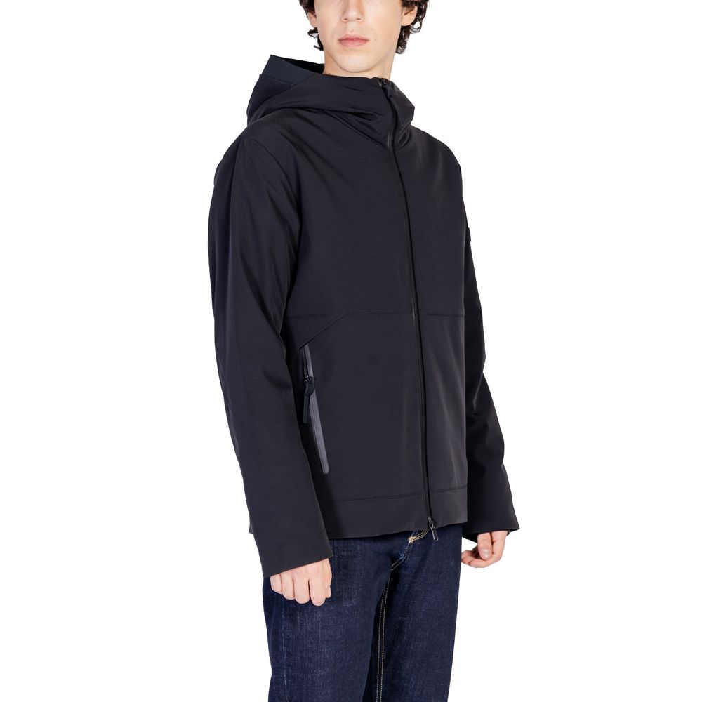 Black Polyamide Jackets & Coat