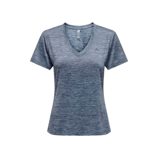 Blue Recycled Polyester T-Shirt