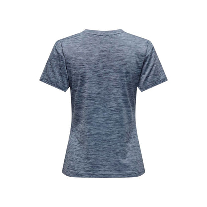 Blue Recycled Polyester T-Shirt