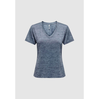 Blue Recycled Polyester T-Shirt