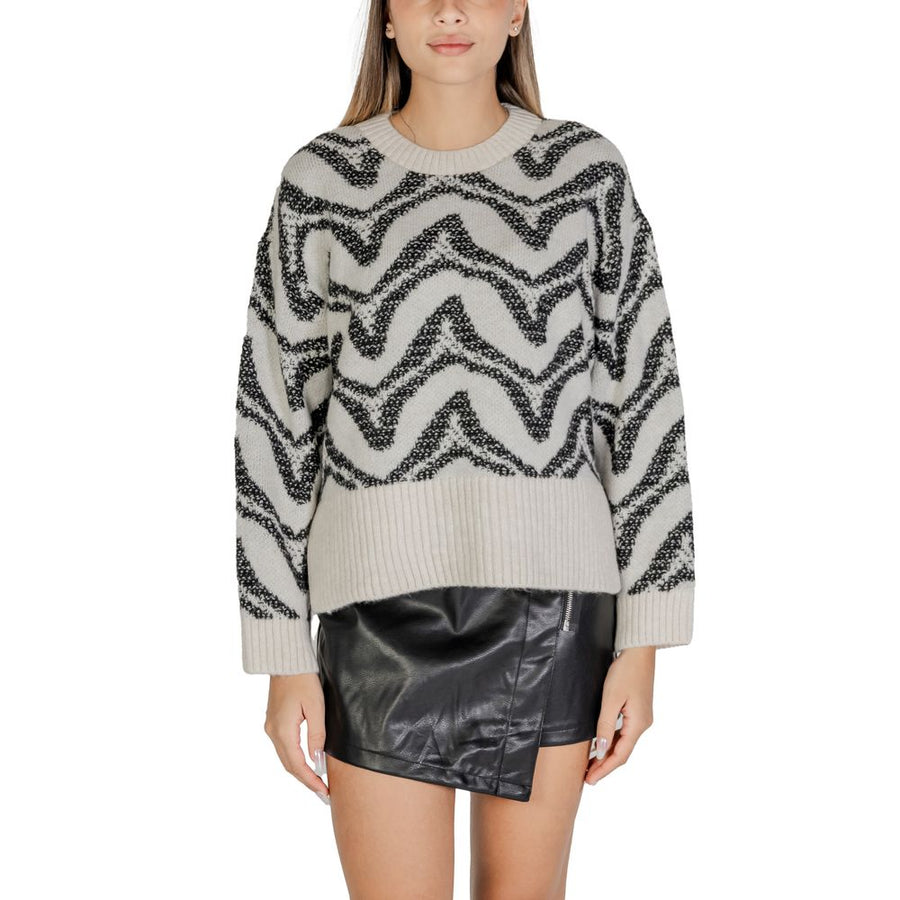 White Marabou Sweater