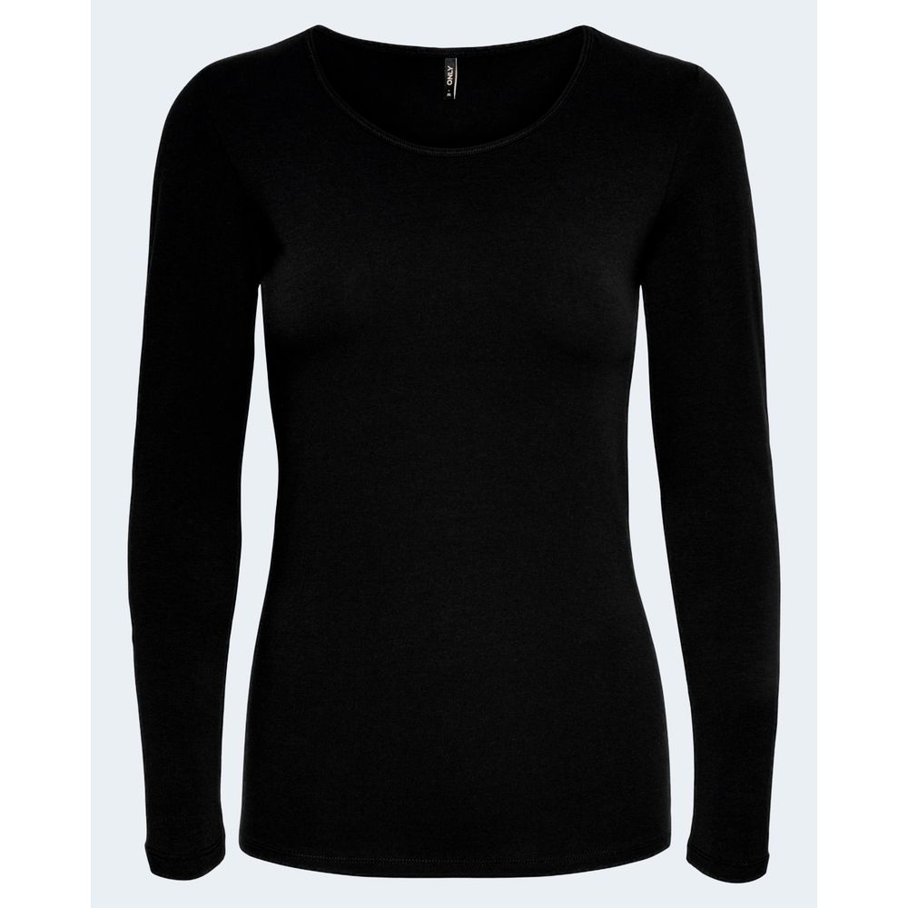 Black Cotton Long Sleeve