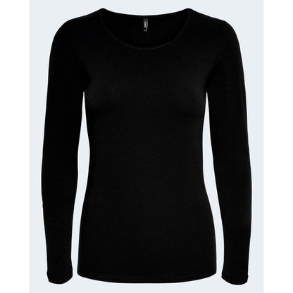 Black Cotton Long Sleeve