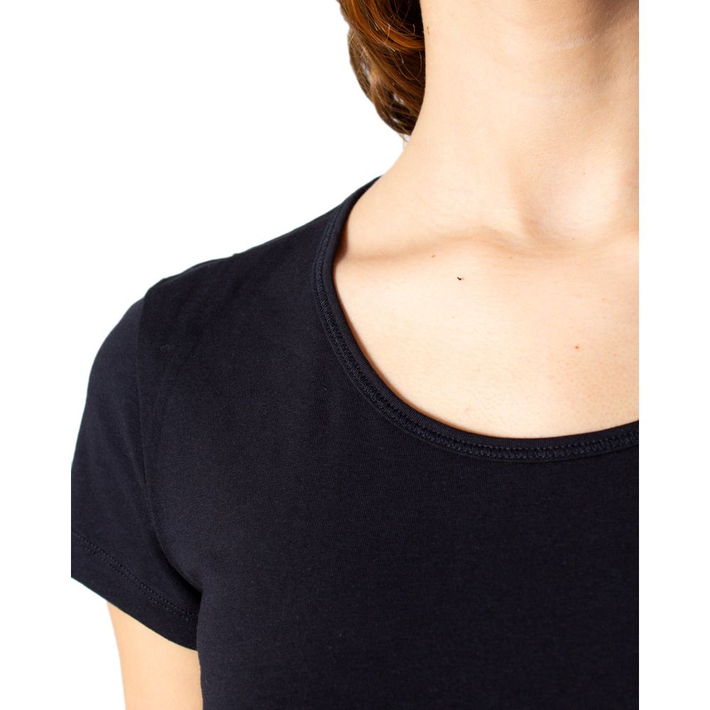 Black Cotton T-Shirt