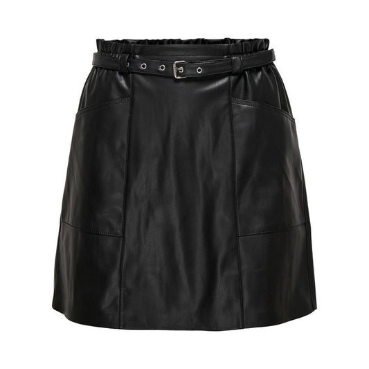 Black Polyester Mini
