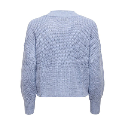 Blue Marabou Cardigan