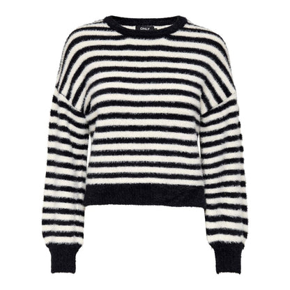 Black And White Marabou Sportswear